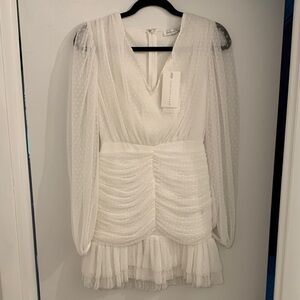 Endless Rose White Long Sleeve Dress